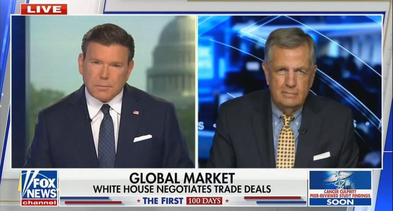 Fox News star stunned on air after new Trump approval poll unveiled with dire warning for administration
