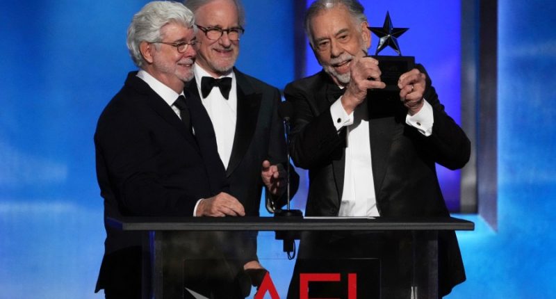 Francis Ford Coppola awarded AFI Life Achievement award
