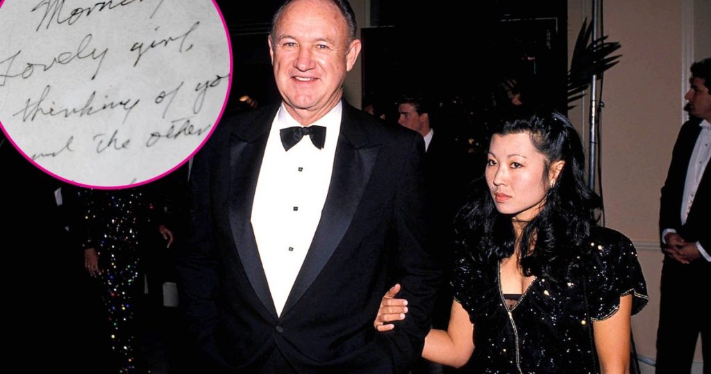 Gene Hackman and Wife Betsy's Sweet Handwritten Notes Discovered: See Pics