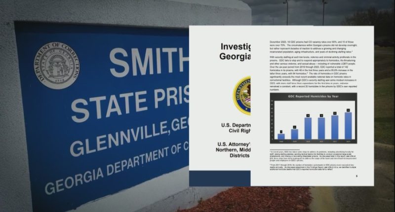 Georgia Attorney General addresses contraband and violence inside prisons