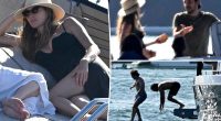 Gisele Bündchen brings the heat in low-cut swimsuit for yacht day with boyfriend Joaquim Valente in Miami