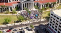 'Hands Off!' protests take place in Jacksonville against Trump, Musk reforms
