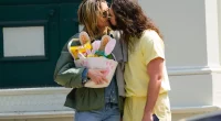 Heidi Klum Shares a Smooch With Husband Tom Kaulitz During Easter Outing