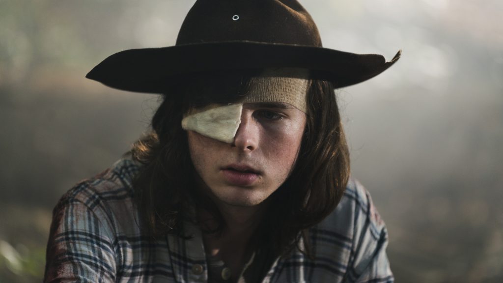 How Carl Grimes Loses His Eye