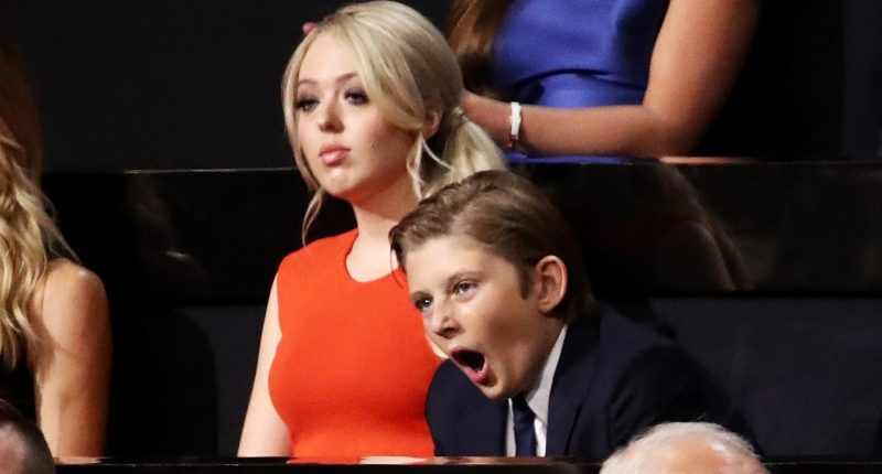 How Close Are Barron & Tiffany Trump? Old Photos Drop Hints About Their Relationship