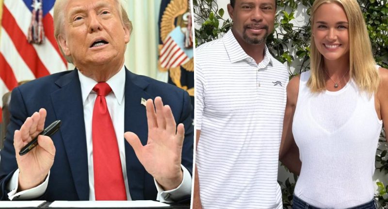How Donald Trump learned of Tiger Woods and Vanessa Trump’s romance