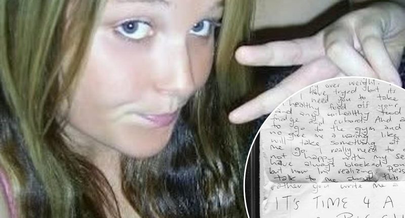 I just found the heartbreaking letter I wrote when I was 14 years old - and it's one ALL parents need to read