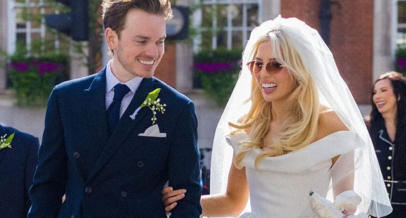 I'm A Celeb's Jack Maynard marries heiress with royal link in a lavish London ceremony