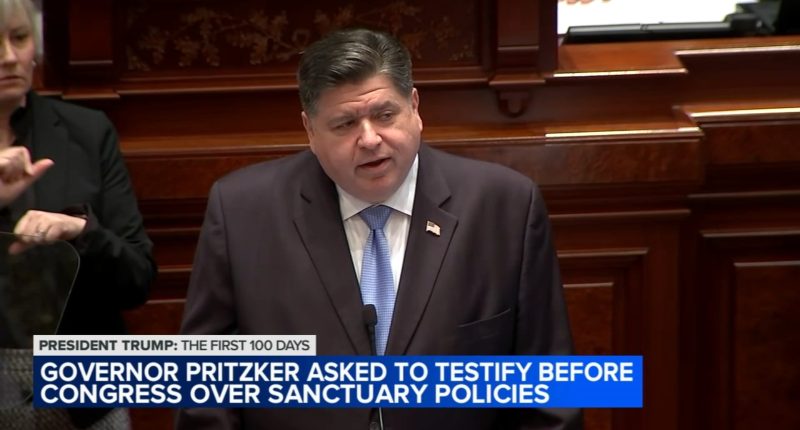 Illinois Governor Pritzker called to testify before Congress, President Trump threatens to withhold funding from sanctuary cities