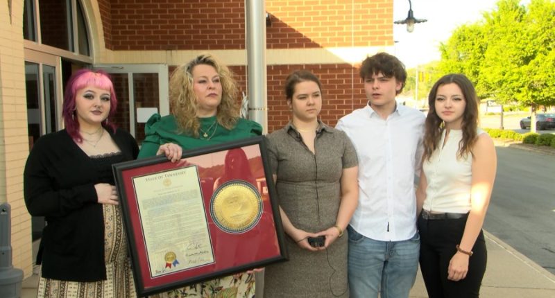 Impact Plastics employee Johnny Peterson honored for heroism during Hurricane Helene
