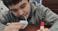 This image provided by Ana Vasquez shows Victor Perez, who was shot after Idaho police officers