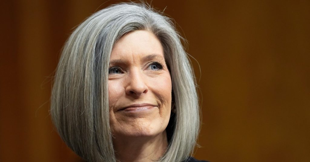 Iowa Sen. Joni Ernst gets her first Democratic challenger for 2026