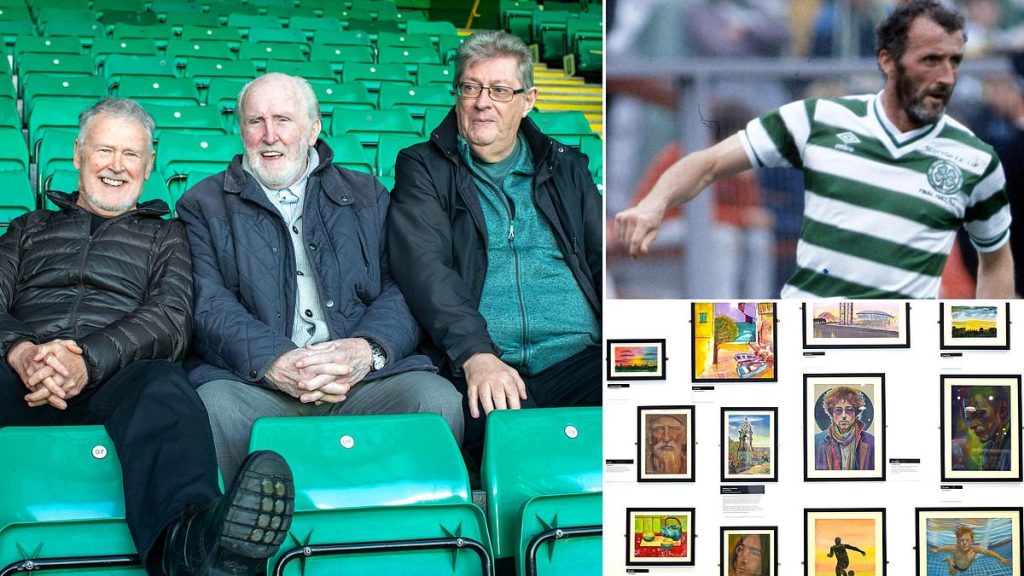 It's Danny Van Gogh! That's how actor Tony Roper describes Danny McGrain as Celtic icon unveils his artistic side in an intriguing exhibition