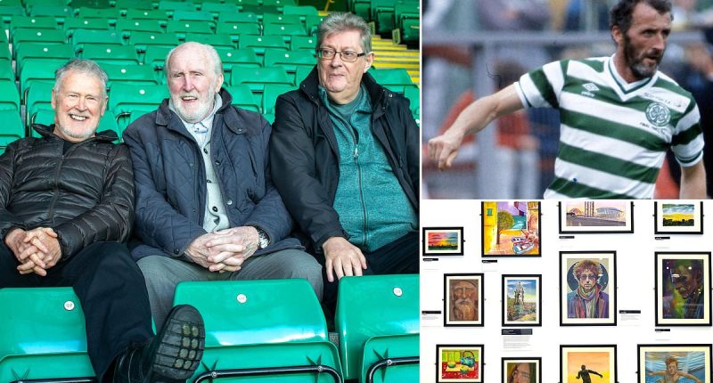 It's Danny Van Gogh! That's how actor Tony Roper describes Danny McGrain as Celtic icon unveils his artistic side in an intriguing exhibition
