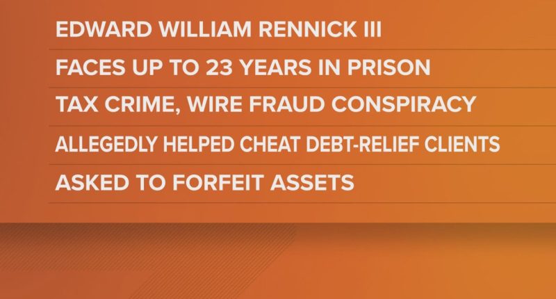 Jacksonville man tied to large debt relief firms charged with fraud