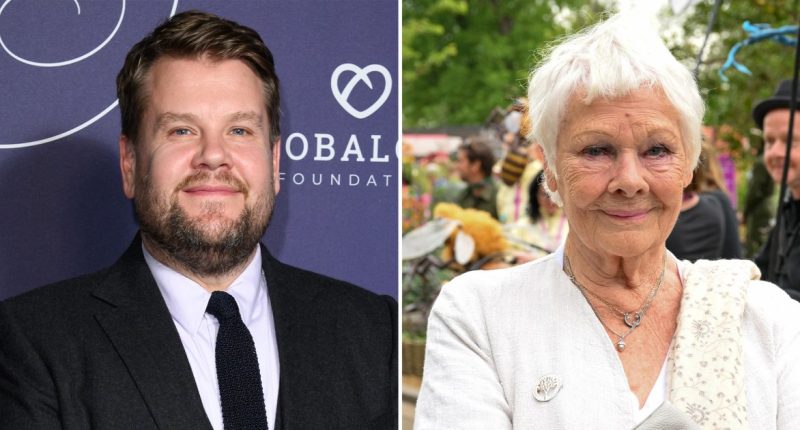 James Corden Gets Awkward Reaction After Sexual Joke About Judi Dench