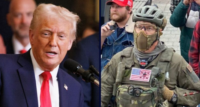 Jan. 6 defendant with gun, grenade case gets Trump pardon