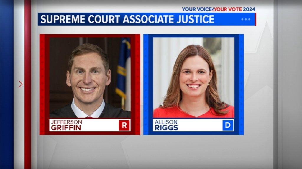 Jefferson Griffin vs Allison Riggs Decision | North Carolina judges rule in favor of Republican candidate in Supreme Court race
