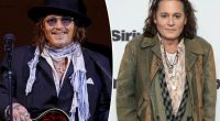 Johnny Depp looks unrecognizable as a silver fox in comeback movie ‘Day Drinker’