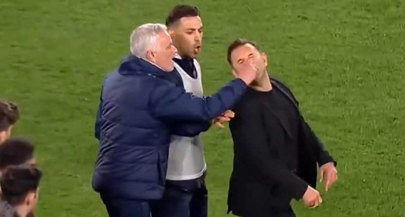 Jose Mourinho learns his fate after grabbing the nose of Galatasaray boss in outrageous derby incident