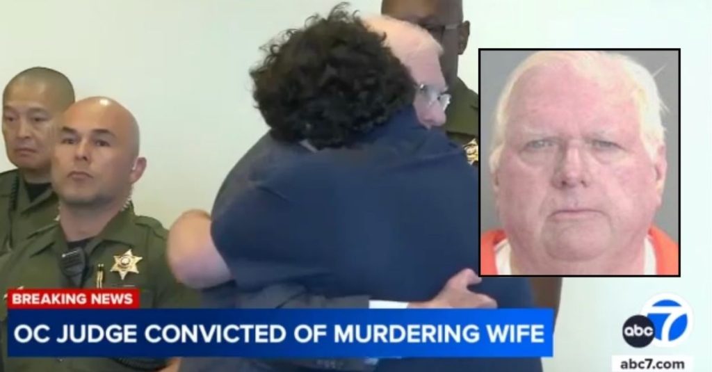 Judge who texts 'I won't be in' after killing wife convicted