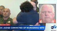 Judge who texts 'I won't be in' after killing wife convicted