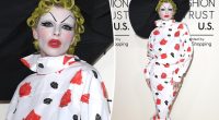 Julia Fox goes for eccentric clown makeup at fashion awards: “My Fair Lady’ meets Divine’