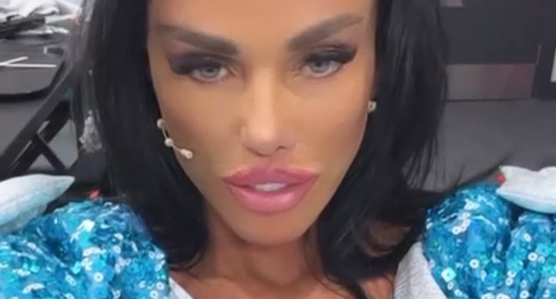 Katie Price gets into character for panto after transformation