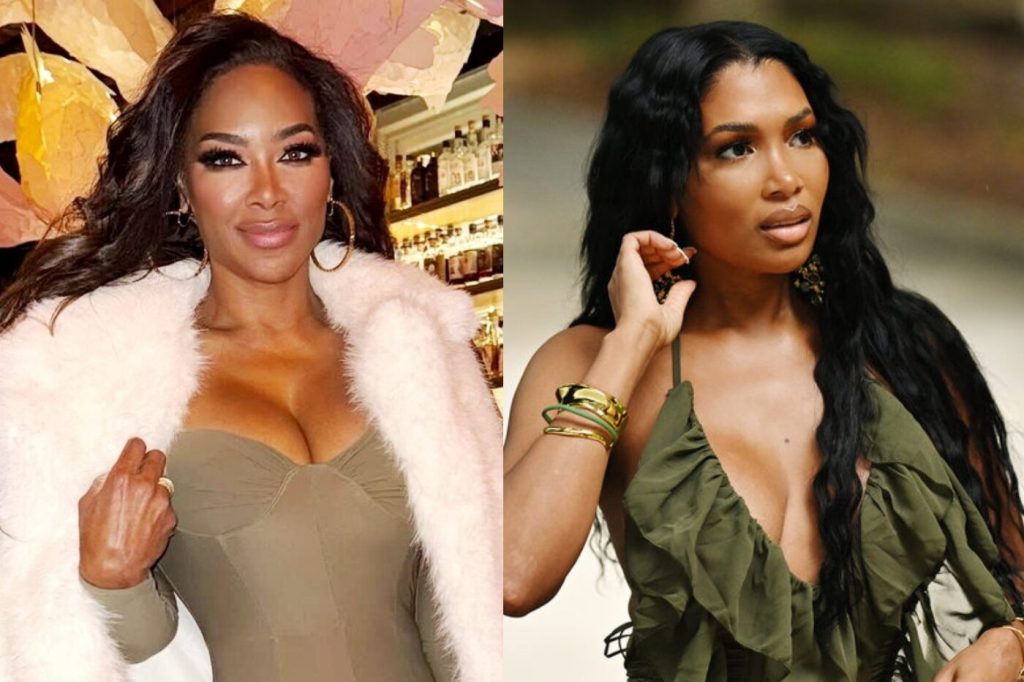 Kenya Moore Reacts to Being 'Threatened' With a Gun by Britt