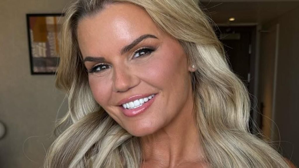 Kerry Katona shows off impressive 2st weight loss in a plunging dress