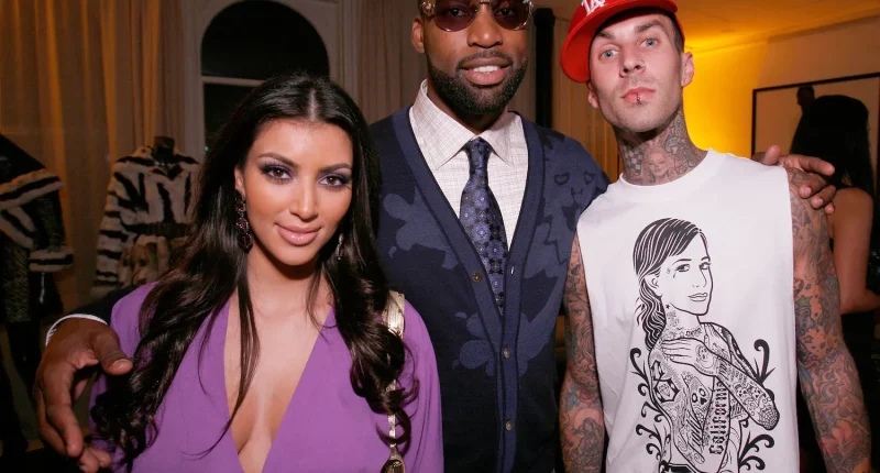 Kim Kardashian 'Mortified' Over Bhad Bhabie's Rumors That She Hooked Up With Travis Barker, Source Says