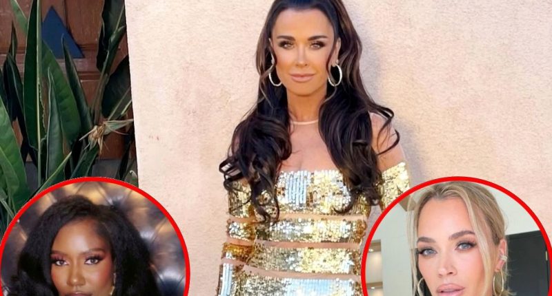 Kyle Richards on Update With Boz, Denies Hiding Behind Teddi