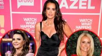 VIDEO: Kyle Richards Explains Why She "Ran" During "Scary" Glass Tossing Fight Between Kim & Rinna on RHOBH as Erika Reflects on Viral Scene