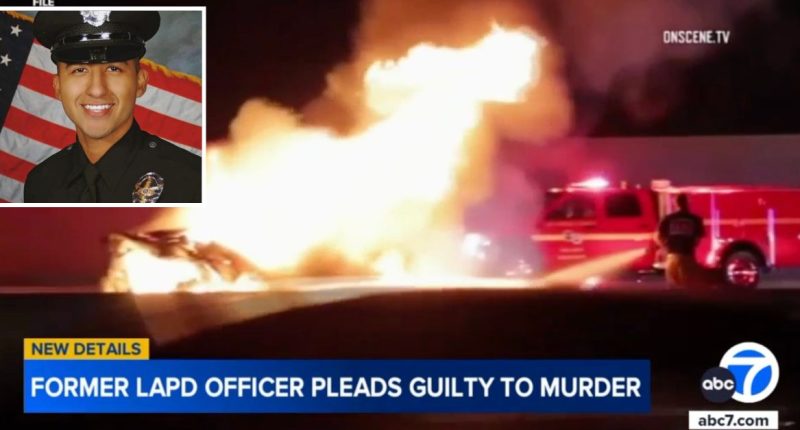 LAPD officer guilty of murdering three in fiery DUI crash