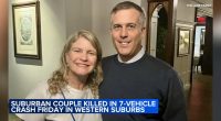 La Grange crash killed Brett Lane and Melissa Lane, Hinsdale couple, near Western Springs at 47th and Willow Springs Rd: police