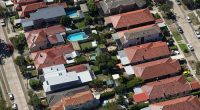 Aerial, real estate, domain, sydney house prices, housing, housing market Photo: Henry Zwartz