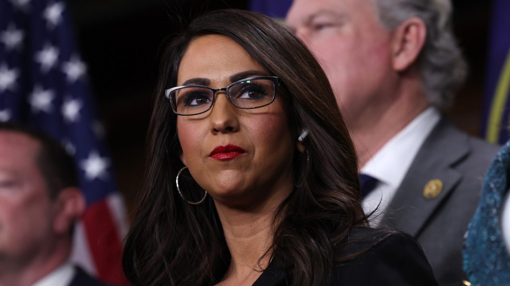 Lauren Boebert Exposes Her Killer Legs In Tiny Tasteless Work Outfit