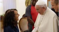 Lesley Joseph recalls her hilarious encounter with late Pope