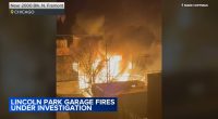 Lincoln Park garage fires on Fremont Street under investigation, Chicago Fire Department says