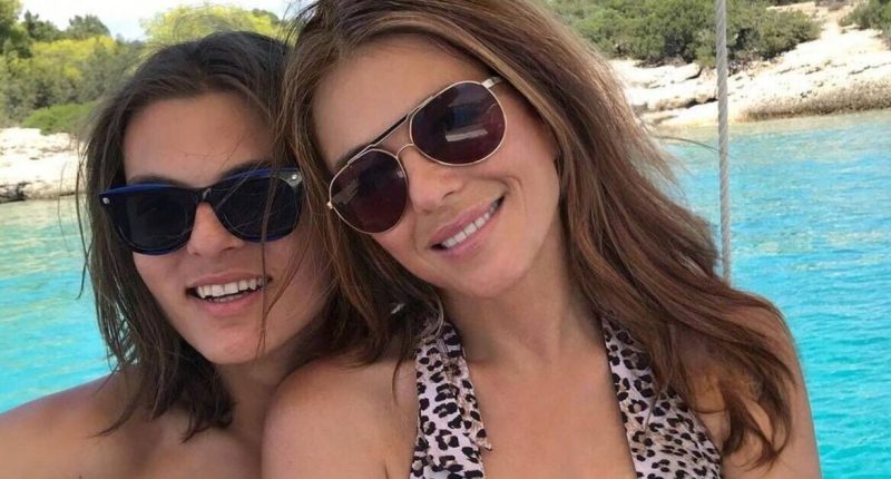 Liz Hurley's son shares true feelings on her surprise Billy Ray Cyrus romance