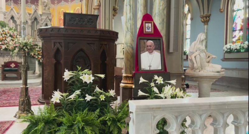 Local Catholic community reacts to Pope Francis' passing