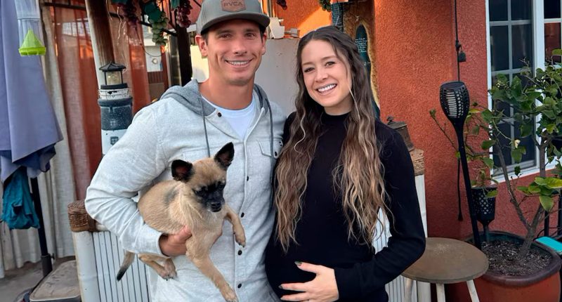 Los Angeles firefighter speaks out after his wife, nursing influencer Hailey Marie Okula, dies from complication in childbirth