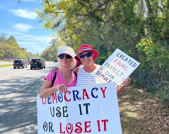 Lowcountry protestors talk about what's next after national hands-off protest