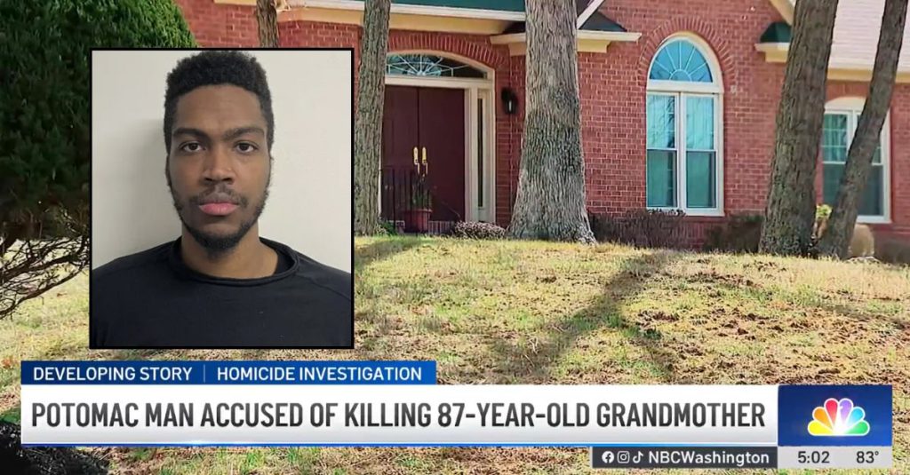 Man allegedly stabbed grandmother after 'lying in wait'