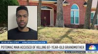 Man allegedly stabbed grandmother after 'lying in wait'