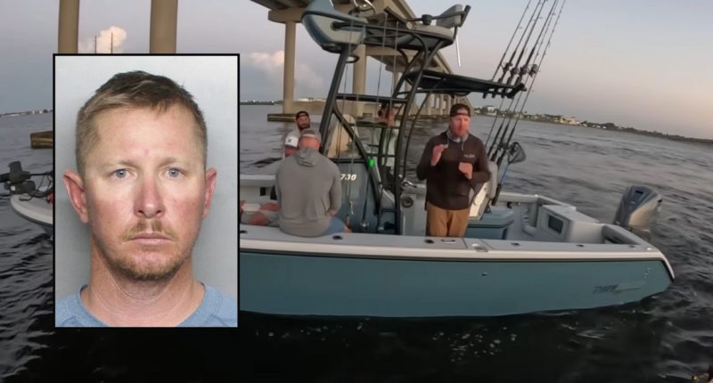 Man allegedly threatened boater in viral boat rage video