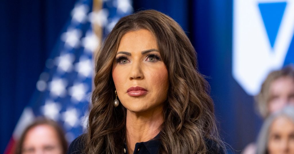 Man arrested in theft of DHS chief Kristi Noem's purse is in the U.S. illegally, official says