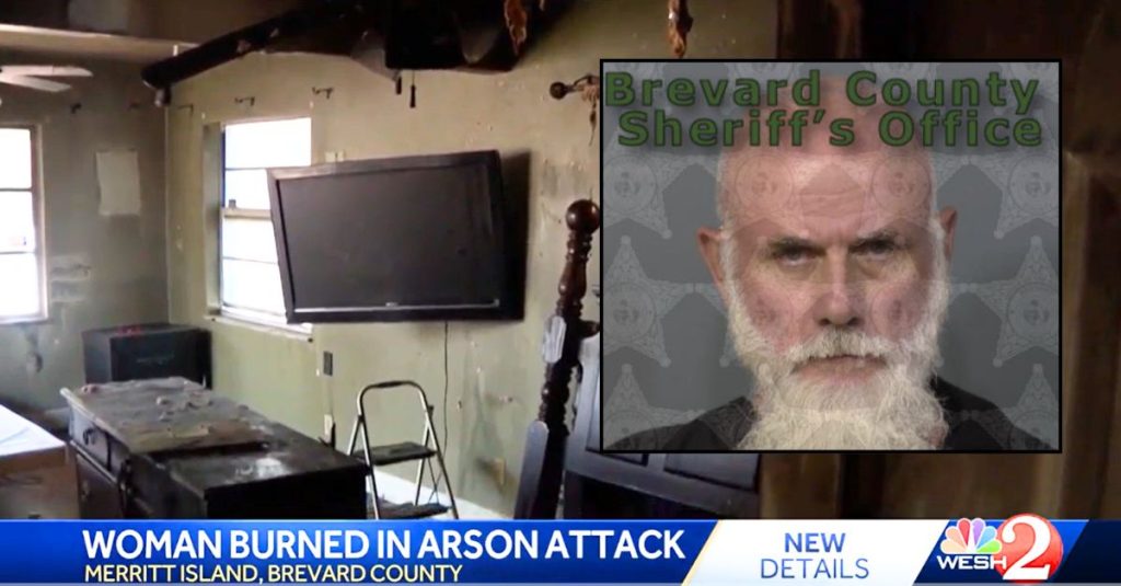 Man got girlfriend flowers before he set fire to home: Cops