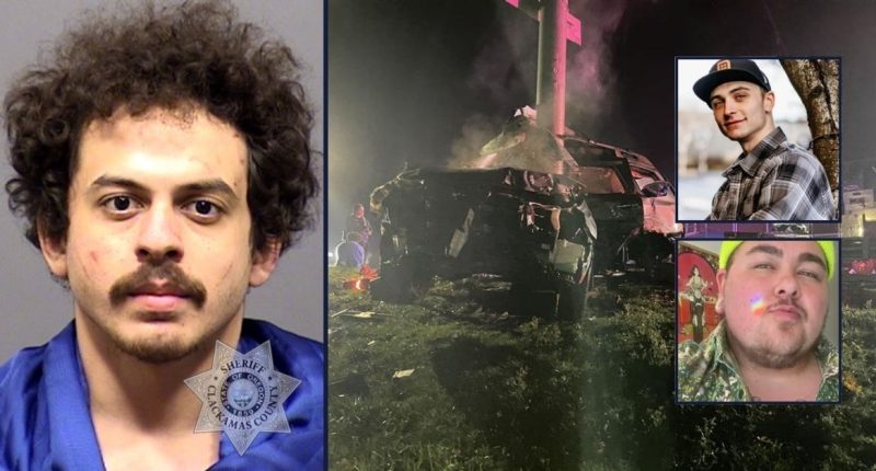 Man sentenced for fatal crash where he killed two men