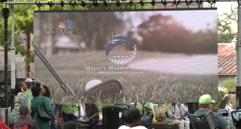 Mayor's Masters Reception honors Jim Nantz and raises funds for Via Cognitive Health